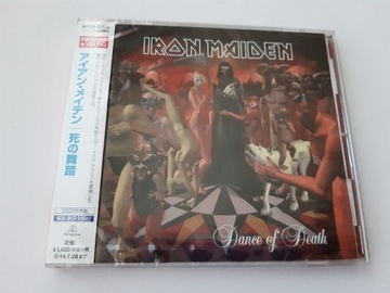 IRON MAIDEN - DANCE OF DEATH  CD Japan OBI w folii