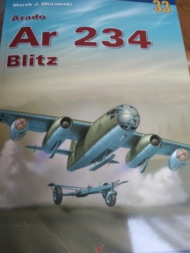 Arado Ar 234 Blitz monografie 33 Murawski