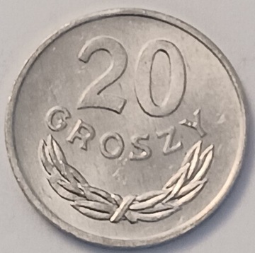 20 gr groszy 1985 r. mennicza