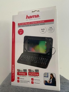 etui klawiatura firmy hama tablet 7 cali