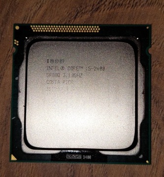 Intel Core i5 2400 4x3.1GHz