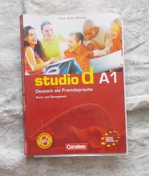 język niemiecki książka Studio d A1, podręcznik do niemieckiego