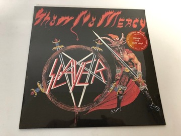 Slayer – Show No Mercy ...Lp 29 Orange  / Red Melt