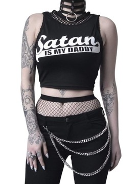 Bluzka KILLSTAR pentagram goth satan top