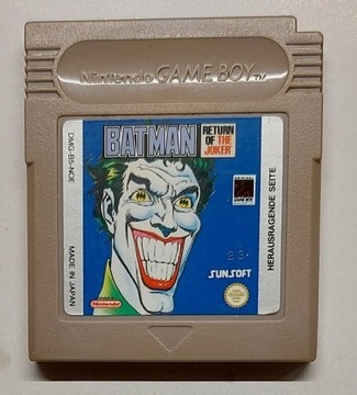 Batman: Return of the Joker gra Game Boy