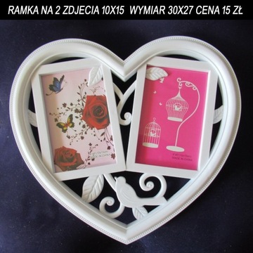 Ramka na 2 zdjęc 10x15