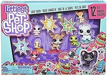 Littlest Pet Shop Lucky Dozen Donuts figurki