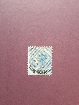 Mauritius SG 85 kas. nadruk 8c na 2d (zn.SG 59)