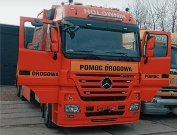 Holownik.Pomoc Drogowa.MercedesActros .wyciagarka 