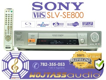 Magnetowid Sony SLV-SE800 Hi-Fi Stereo 6-głowic