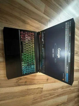 Laptop AcerNitro5 rtx3060+Monitor+myszka+słuchawki