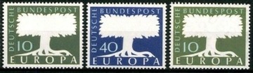 Niemcy 1957 - EUROPA CEPT, Mi 268-269, 294**