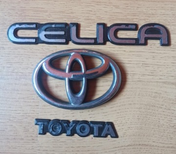 Emblematy logo znaczki Celica Toyota