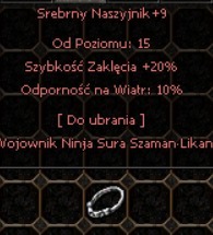 EQ Polska Metin2 Srebrny Naszyjnik +9 GG:68705849