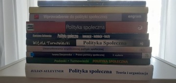 Polityka społeczna pomoc społeczna 10 książek
