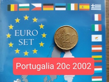 Portugalia 20 cent 2002