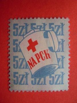 Znaczek na Polski Czerwony Krzyż - 5 złotych