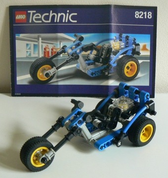 Lego Technic 8218 instrukcja Trójkołowiec