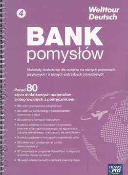 WELTTOUR DEUTSCH 4 BANK POMYSŁÓW