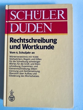 Schüler Duden. Rechtschreibung und Wortkunde