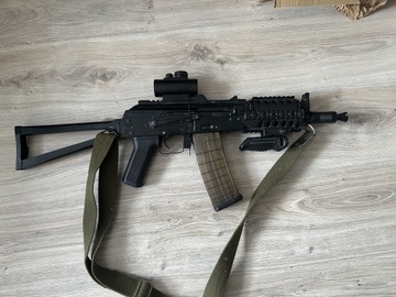 ASG AK CM.045C *KOLIMATOR+ŁADOWARKA+MAGI+BATERIA*