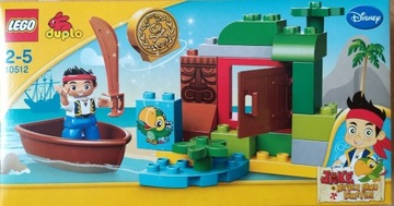 nowe LEGO DUPLO Jake i piraci z Nibylandii 10512