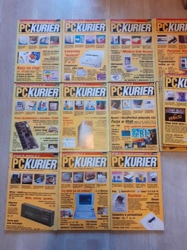 PC kurier czasopismo, zestaw 14 sztuk rocznik 1994