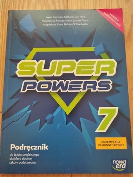 Super powers podręcznik kl.7 Nowa era 