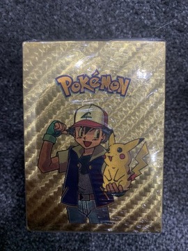 Złote karty Pokemon 55 sztuk kolekcjonerskie