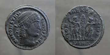 Rzym,Imperium,Constantinus II 317-340 n.e.braz