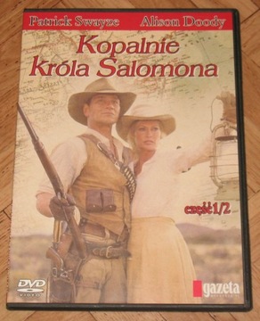 DVD Kopalnie króla Salomona Patrick Swayze NOWA