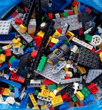 Klocki Lego 2kg mix oryginalne dla chłopca 