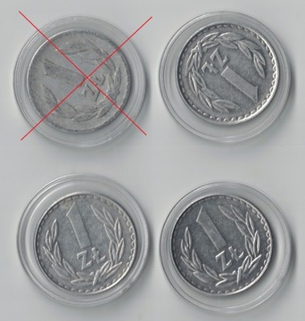 Polska 1 złoty, 1986-1988, 3 szt.