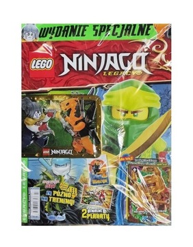 Magazyn Czasopismo LEGO Ninjago Legacy 07/2023 Pixal vs. Viper Flyer 112328