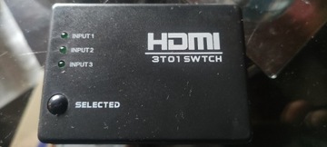 Rozdzielacz Switch HDMI z czujnikiem IR 