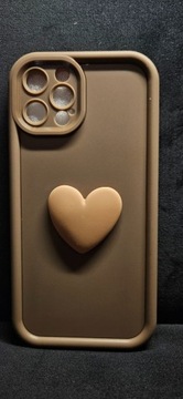 ETUI CASE PLECKI Z SERDUSZKIEM DO IPHONE 12 PRO