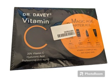 DR.DAVEY Vitamin C Facial Skin  Zestaw