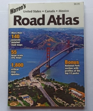 Road Atlas United States  Canada Mexico