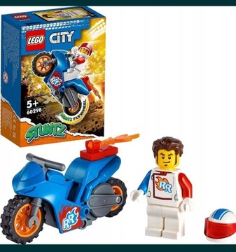 LEGO City motor kaskaderski Stuntz z napędem 60298