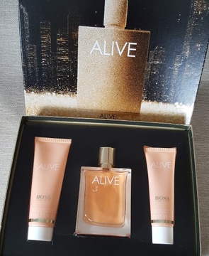 Hugo Boss Alive Zestaw 80 ml EDP + 2x 75 ml