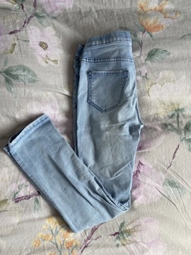 Spodnie jeansowe treginsy H&M 122