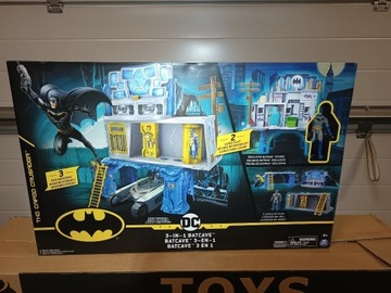 BATMAN ZESTAW 3W1 JASKINIA BATMANA BATCAVE FIGURKA