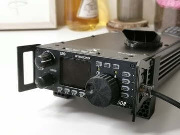Xiegu G90 - stopka, pokrętło, dodatki do radio KF