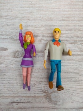 Figurki Scooby doo Fred Daphne Hanna-Barbera 