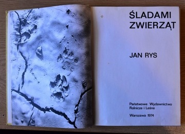 Album: Jan Rys "Śladami zwierząt" 1974