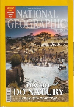 National Geographic Polska, kompl. rocznik 2016