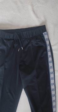 Armani Exchange spodnie track pants dresowe S