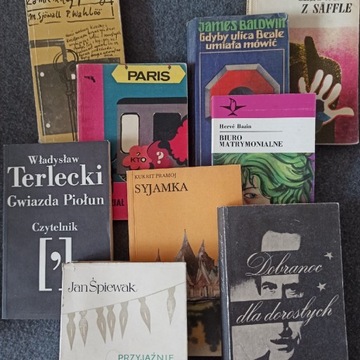 40 książek literatura piękna kryminał wyprzedaż