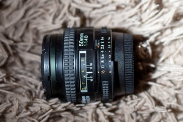 Obiektyw Nikon Nikkor AF 50 mm f/1.4D Nikon F