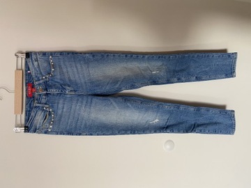 Jeansy skinny spodnie damskie GUESS